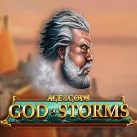 Age Of The Gods: God of Storms by Playtech, showcased at goldzinocasino.eu.com – game logo