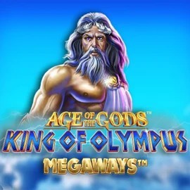 Age Of The Gods: King of Olympus Megaways logo by Origins Goldzino Casino