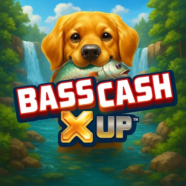 Bass Cash X UP online game logo by Alchemy Gaming on goldzinocasino.eu.com