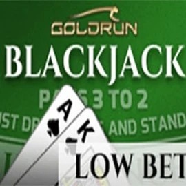 Blackjack Low Bets by Holland Power Gaming, showcased at goldzinocasino.eu.com – game logo