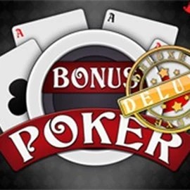 Bonus Poker Deluxe - 3 Hands slot visual from RTG (Reel Time Gaming) available on goldzinocasino.eu.com