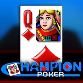 Official Poker logo: Champion Poker by Spin2Win at Goldzino Casino