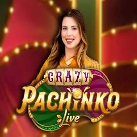 Crazy Pachinko logo – Live Casino by Evolution at Goldzino Casino