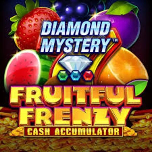 Diamond Mystery Fruitful Frenzy Cash Accumulator logo – Slots by Greentube at Goldzino Casino