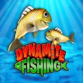 Dynamite Fishing logo by Inspired Gaming at Goldzino Casino