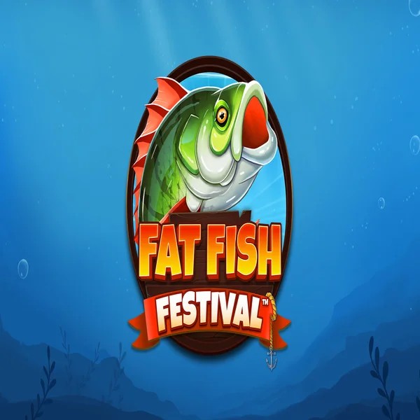 Fat Fish Festival logo by Wishbone Games at Goldzino Casino