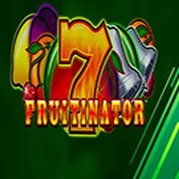 Slots logo of Fruitinator Jackpot King from Blueprint Gaming at Goldzino Casino