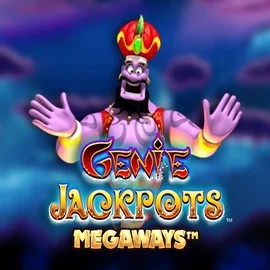 Genie Jackpots Megaways slot icon by Blueprint Gaming, available at Goldzino Casino