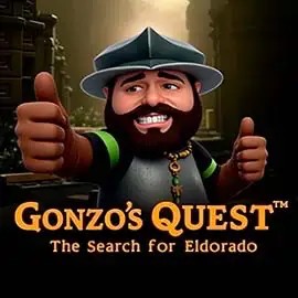 Gonzo's Quest slot logo by NetEnt at Goldzino CasinoGonzo's Quest