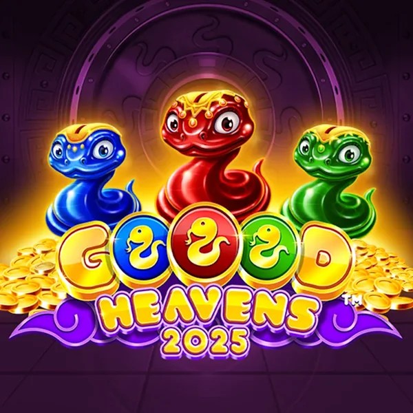 Enjoy Goood Heavens by Rarestone Gaming – logo hosted on goldzinocasino.eu.com