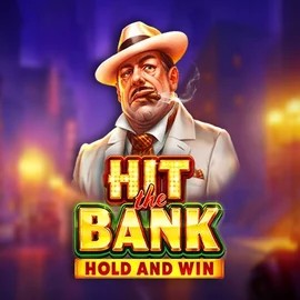 Hit The Bank Hold and Win logo – Slots by Playson at Goldzino Casino
