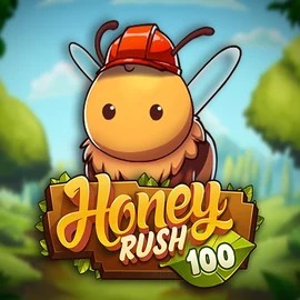Honey Rush 100 slot logo by Play'n GO at Goldzino Casino