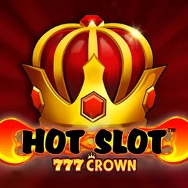Hot Slot 777 Crown slot logo by Wazdan at Goldzino Casino