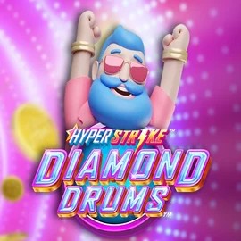 Play the Hyper Strike Diamond Drums slot by Gameburger Studios on Goldzino Casino