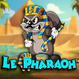 Le Pharaoh logo by Hacksaw Gaming at Goldzino Casino