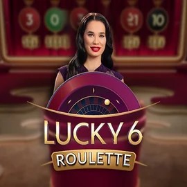 Lucky 6 Roulette logo by Pragmatic Play Goldzino Casino