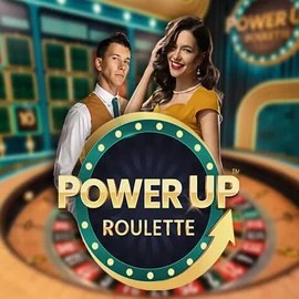 PowerUP Roulette slot visual from Pragmatic Play available on goldzinocasino.eu.com