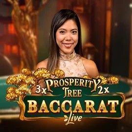 Prosperity Tree Baccarat logo by Evolution Goldzino Casino