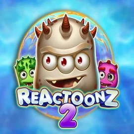 Reactoonz 2 slot icon by Play'n GO, available at Goldzino Casino