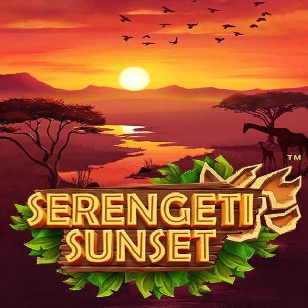Serengeti Sunset by Skywind Group, showcased at goldzinocasino.eu.com – game logo