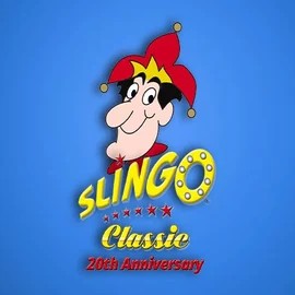 Slingo Classic 20th Anniversary logo by Slingo Goldzino Casino