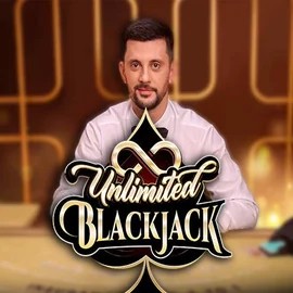 Unlimited Blackjack slot icon by Ezugi, available at Goldzino Casino